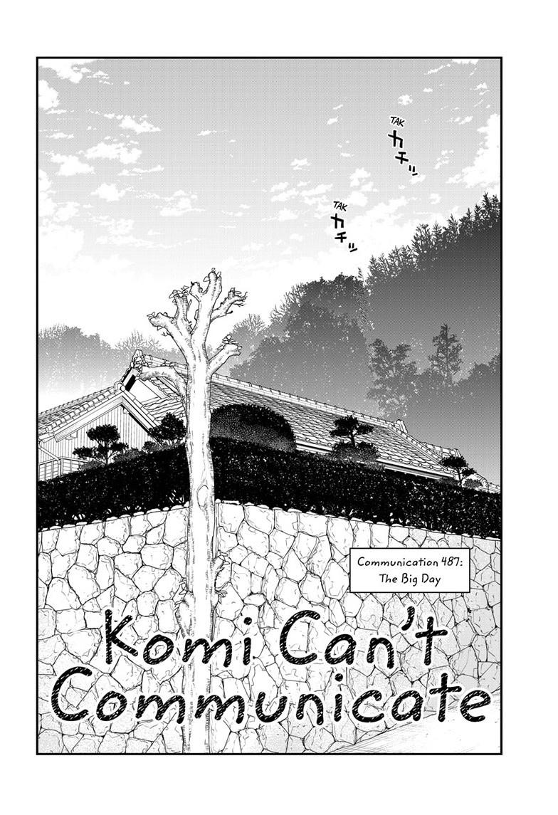 Komi Can’t Communicate, Chapter 487 image 03